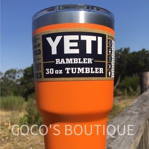 Yeti- KING CRAB ORANGE 30 OZ YETI TUMBLER Collectible Yeti